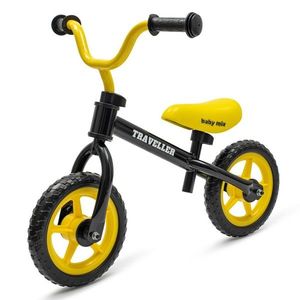 Dětské balanční kolo Baby Mix Traveller černé obraz
