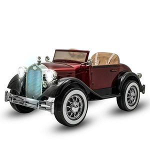 Elektrické autíčko Retro 4x4 Baby Mix lakované červené obraz