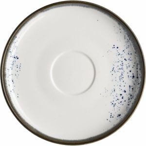 Mäser Podšálek na kávu Pintar White modré tečky 14 cm, L obraz
