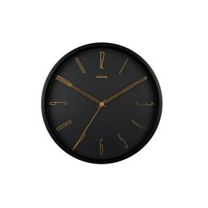 Karlsson 5898BK designové nástěnné hodiny obraz