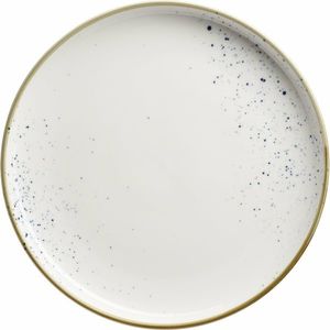 Mäser Dezertní talíř Pintar White modré tečky 22, 5 cm obraz