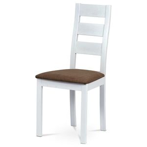 Jídelní židle z masivu BC-2603 WT, bílá obraz