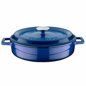 LAVA Metal Litinový hrnec pr. 28 cm, modrá, 3, 5 l obraz