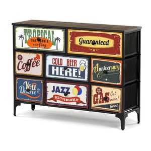 Komoda Vintage, 103 x 30 x 78 cm obraz