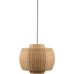 Závěsné svítidlo v přírodní barvě s ratanovým stínidlem ø 50 cm Vilna – Villa Collection obraz