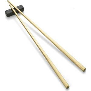 Jídelní hůlky ve zlaté barvě Brass - Bitz obraz