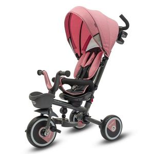 Dětská tříkolka Baby Mix 5v1 RELAX 365° růžová obraz