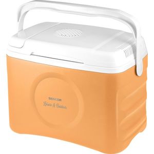 Sencor SCM 1122 autochladnička 22 l, oranžová obraz