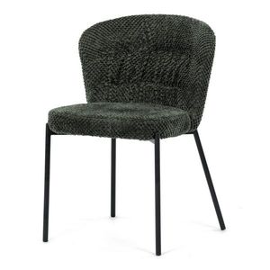 Jídelní židle Bouclé CT-W1077 GRN2, zelená obraz