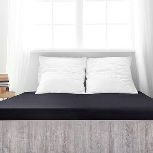 4Home jersey prostěradlo Premium černá, 180 x 200 cm obraz