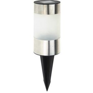 Solární LED lampa Hardyng, pr. 6 cm, v. 24 cm, teplá bílá obraz