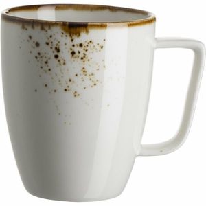 Mäser Hrnek na kávu Pintar White hnědé tečky 370 ml obraz