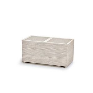 Květináč MADERA CASE ECO WOOD 57, 7 cm, bílá obraz