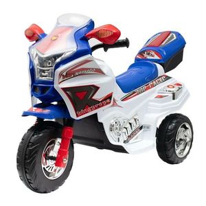 Dětská elektrická motorka Baby Mix RACER bílá obraz