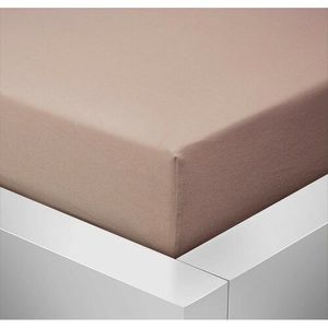 Jersey prostěradlo Standard béžová, 90 x 200 cm obraz