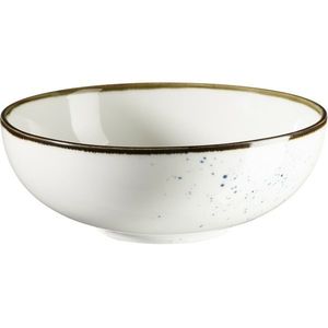 Mäser Miska Pintar White modré tečky 17 cm, 17 cm obraz