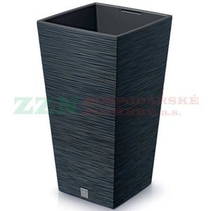 Květináč FURU SQUARE 24 cm, antracit obraz