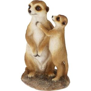 Zahradní dekorace Surikaty, 14 x 11 x v.24 cm, polyresin obraz