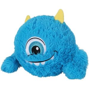 Nafukovací chlupatý míč Monster modrá, pr. 23 cm obraz