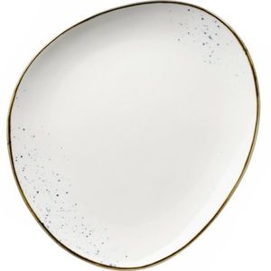 Mäser Oválný talíř Pintar White modré tečky 29 x 26 cm, L obraz