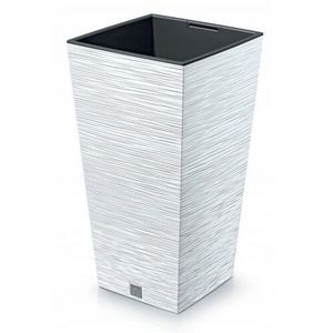 Květináč FURU SQUARE 29, 5 cm, bílá obraz
