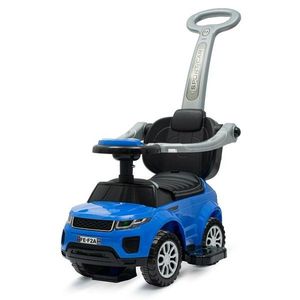 Dětské hrající odrážedlo s vodící tyčí SUV 3v1 Baby Mix Prime modré obraz