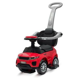 Dětské hrající odrážedlo s vodící tyčí SUV 3v1 Baby Mix Prime červené obraz