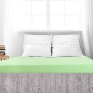4Home froté prostěradlo Premium zelená, 180 x 200 cm obraz