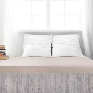 4Home jersey prostěradlo Premium kávová, 90 x 200 cm obraz