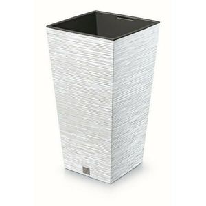 Květináč FURU SQUARE 39, 5 cm, bílá obraz