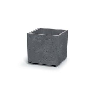 Květináč SIERRA SQUARE BETON EFFECT 38, 5 cm, šedá obraz