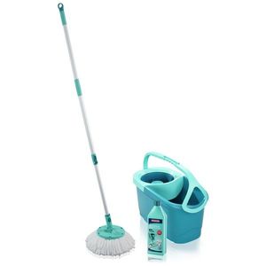 Leifheit Set Rotation Disc Mop Ergo + ZDARMA čistič na silně znečištěné podlahy 1 l 55414 obraz