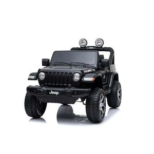 Dětské elektrické autíčko Baby Mix Jeep Wrangler Rubicon černé obraz