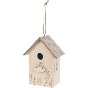 Dřevěná budka pro ptáky Home, přírodní, 16, 5 x 10 x 21, 5 cm obraz