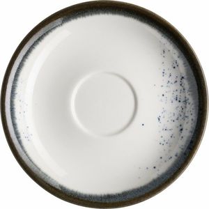 Mäser Podšálek na espresso Pintar White modré tečky 13 cm, S obraz