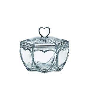 Crystal Bohemia dóza Hearts 130 mm obraz