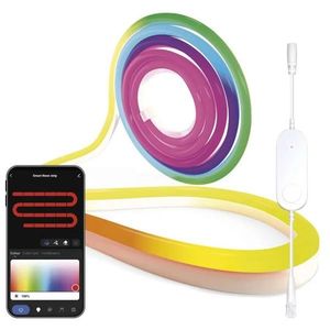 EMOS GoSmart RGBIC Ohebný LED pásek NEON 33W s WiFi 5m ZPW513I obraz