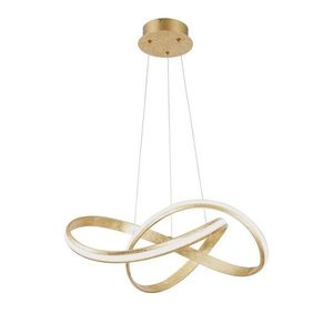 Designové závěsné svítidlo zlaté vč. LED 60 cm - Belinda obraz