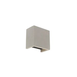 Průmyslová nástěnná lampa betonová - Meave obraz