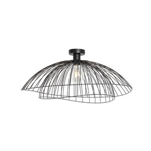 Designové stropní svítidlo černé 66 cm - Pua obraz