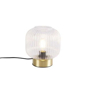 Stolní lampa Art Deco mosaz - Karel obraz
