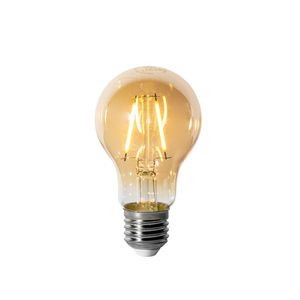 E27 stmívatelná LED žárovka A60 zlatá 3W 310 lm 2200K obraz
