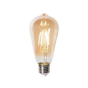 E27 stmívatelná LED žárovka ST64 zlatá 5W 450 lm 2700K obraz