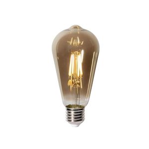 E27 stmívatelná LED žárovka ST64 kouřové sklo 5W 450 lm 2700K obraz
