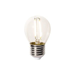 E27 stmívatelná LED žárovka P45 čiré sklo 3W 350 lm 2200K obraz