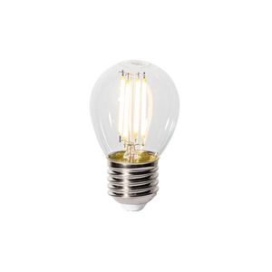 E27 3-stupňová stmívatelná LED žárovka P45 čiré sklo 5W 470 lm 2700K obraz