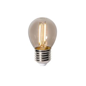 E27 stmívatelná LED žárovka P45 kouřová 3W 250 lm 2200K obraz