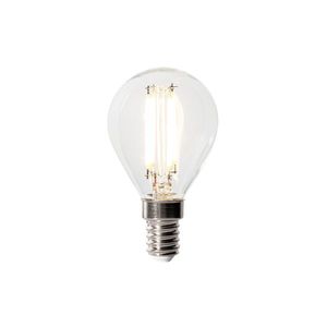 E14 3-stupňová stmívatelná LED žárovka P45 čirá 5W 470 lm 3000K obraz