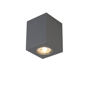 Designové bodové světlo antracitové - Quba 2 obraz