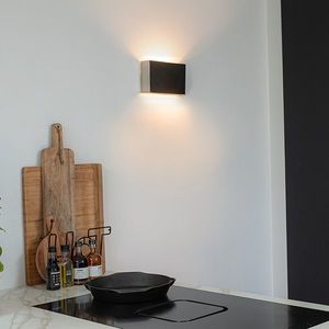 Moderní nástěnná lampa ocel - Otan obraz
